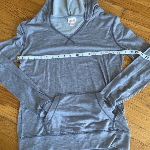 Mossimo | Target Women's Gray Light Hoodie Size XS - Picture 4 of 5
